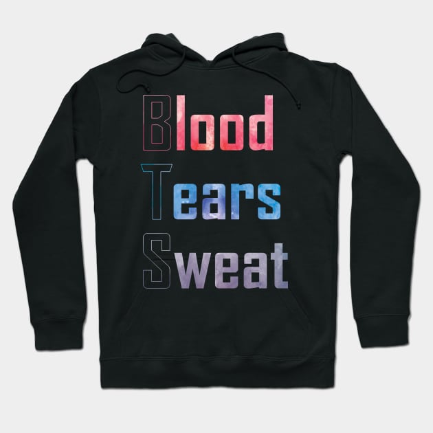 BTS - Blood, Sweat and Tears (watercolours) | Army | Kpop Hoodie by Vane22april